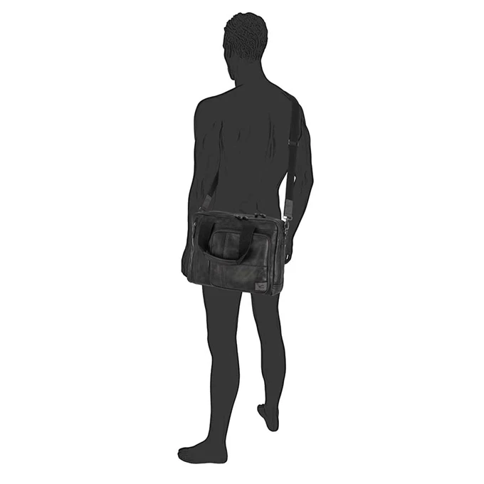 Camel Active Laos Business Bag 15" Black 4 Camel Active Laos Business Bag 15" Black - Afbeelding 2
