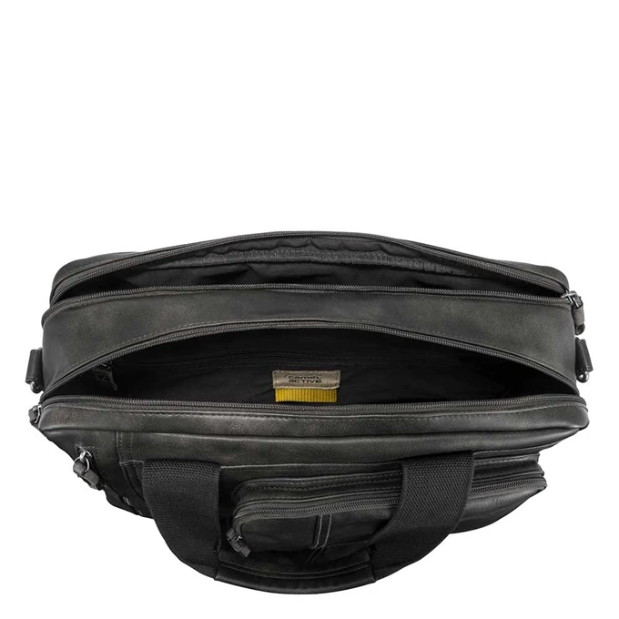 Camel Active Laos Business Bag 15" Black 6 Camel Active Laos Business Bag 15" Black - Afbeelding 4