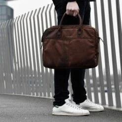 DSTRCT Wall Street Workingbag 15,6" Black -Reisopslagwinkel image 10004