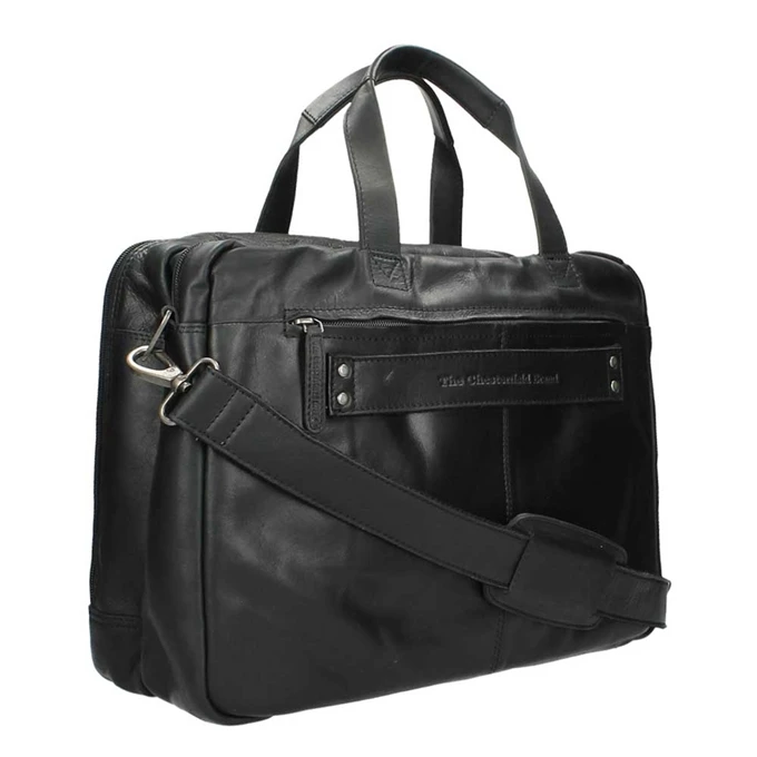 The Chesterfield Brand Ryan Laptopbag Large Black 5 The Chesterfield Brand Ryan Laptopbag Large Black - Afbeelding 3