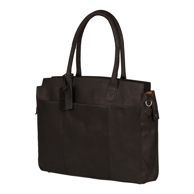 Burkely Vintage Doris Laptop Bag 15.6" Black 7 Burkely Vintage Doris Laptop Bag 15.6" Black - Afbeelding 5