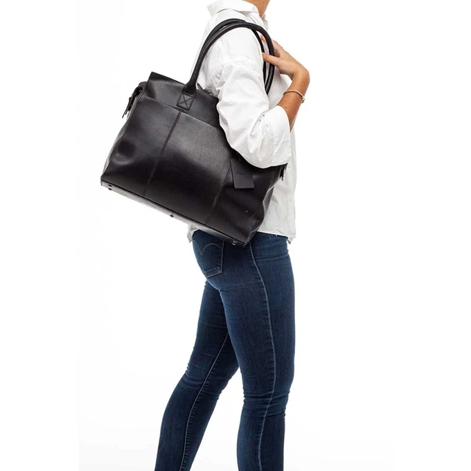 Burkely Vintage Doris Laptop Bag 15.6" Black 12 Burkely Vintage Doris Laptop Bag 15.6" Black - Afbeelding 10