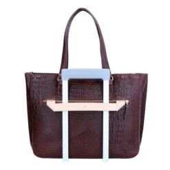 FMME. Caithy 15.6 Workingbag Croco Brown 20 FMME. Caithy 15.6 Workingbag Croco Brown -Reisopslagwinkel image 10066