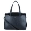 LouLou Essentiels 04Laptopbag Classy Croc Black 2 LouLou Essentiels 04Laptopbag Classy Croc Black -Reisopslagwinkel image 10081