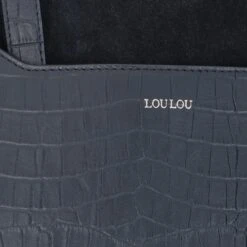 LouLou Essentiels 04Laptopbag Classy Croc Black -Reisopslagwinkel image 10087