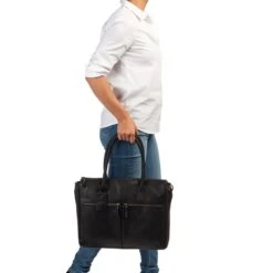 Burkely Vintage Valerie Laptop Bag 15" Black -Reisopslagwinkel image 10099