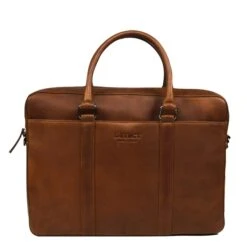 DSTRCT Premium Collection Laptopbag 15,6" Cognac