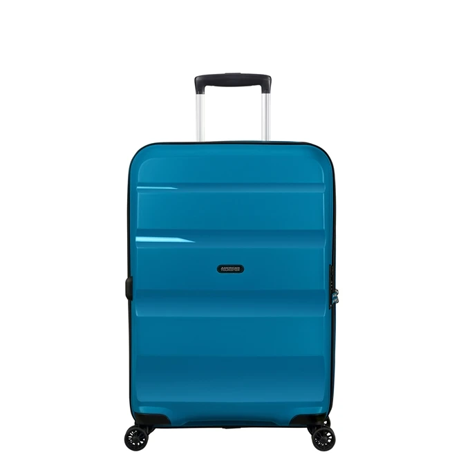 American Tourister Bon Air DLX Spinner 66 Expandable Seaport Blue 3 American Tourister Bon Air DLX Spinner 66 Expandable Seaport Blue