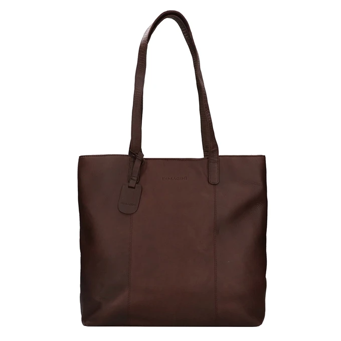 DIMAGINI Classics 15" Business Shopper Brown 3 DIMAGINI Classics 15" Business Shopper Brown