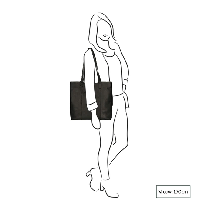 DIMAGINI Classics 15" Business Shopper Brown 8 DIMAGINI Classics 15" Business Shopper Brown - Afbeelding 6