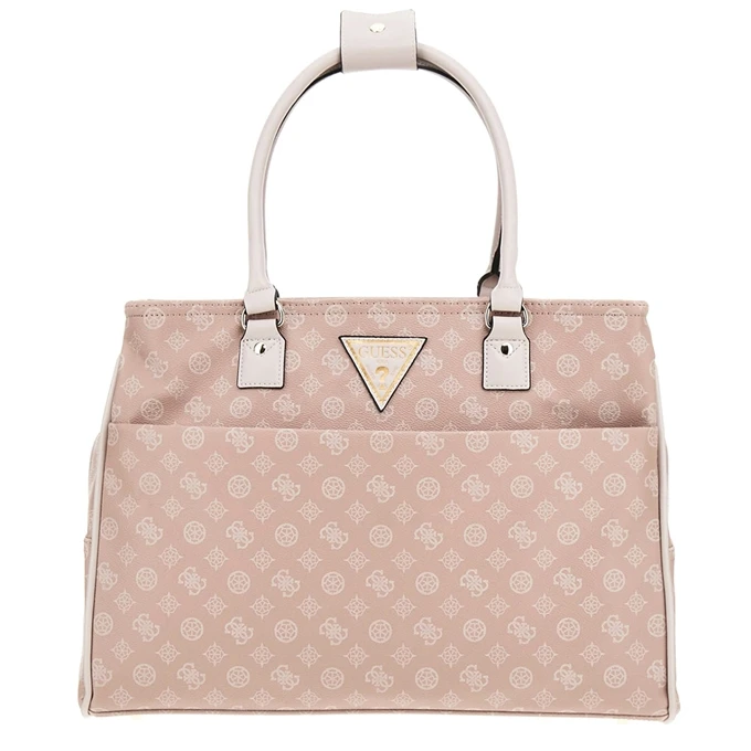 Guess Wilder Shopper Tote Light Rose Logo 3 Guess Wilder Shopper Tote Light Rose Logo