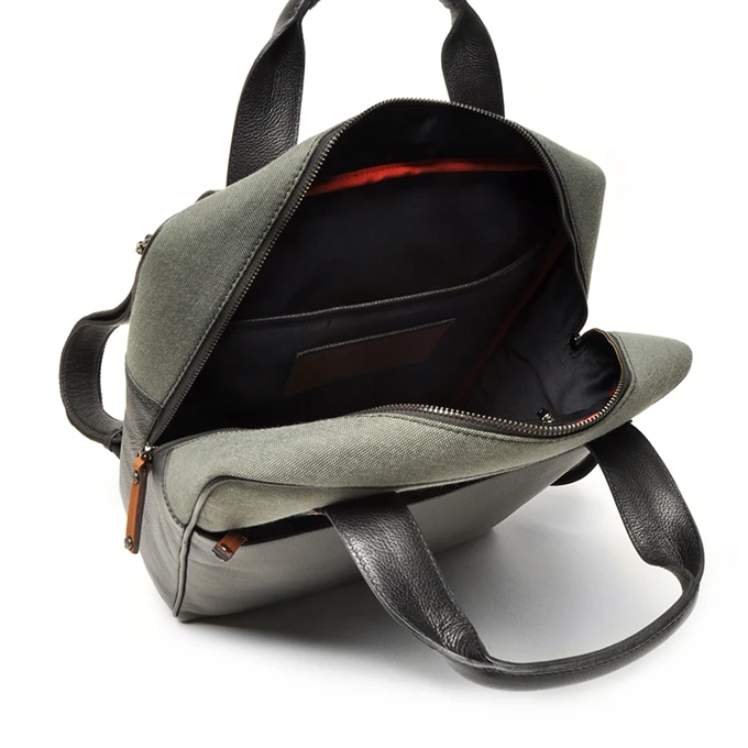 Berba Barbarossa Olly Backpack 15,6" Black-olive 6 Berba Barbarossa Olly Backpack 15,6" Black-olive - Afbeelding 4