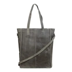 DSTRCT Raider Road Shopper Laptoptas 15,6" Leer Grijs 9 DSTRCT Raider Road Shopper Laptoptas 15,6" Leer Grijs -Reisopslagwinkel image 10225