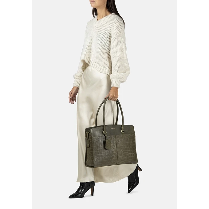 Burkely Cool Colbie Workbag 15,6" Green 4 Burkely Cool Colbie Workbag 15,6" Green - Afbeelding 2