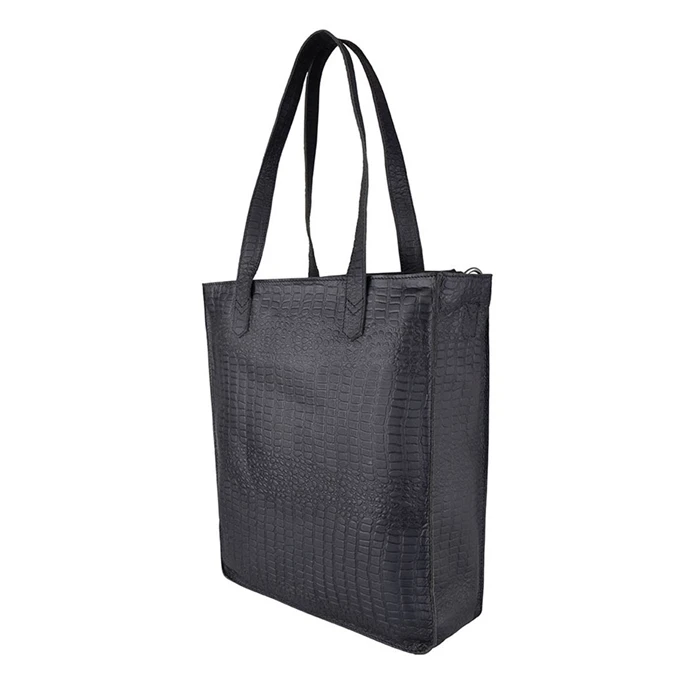 Cowboysbag Laptop Bag Buckley 13 Inch Croco Black 5 Cowboysbag Laptop Bag Buckley 13 Inch Croco Black - Afbeelding 3