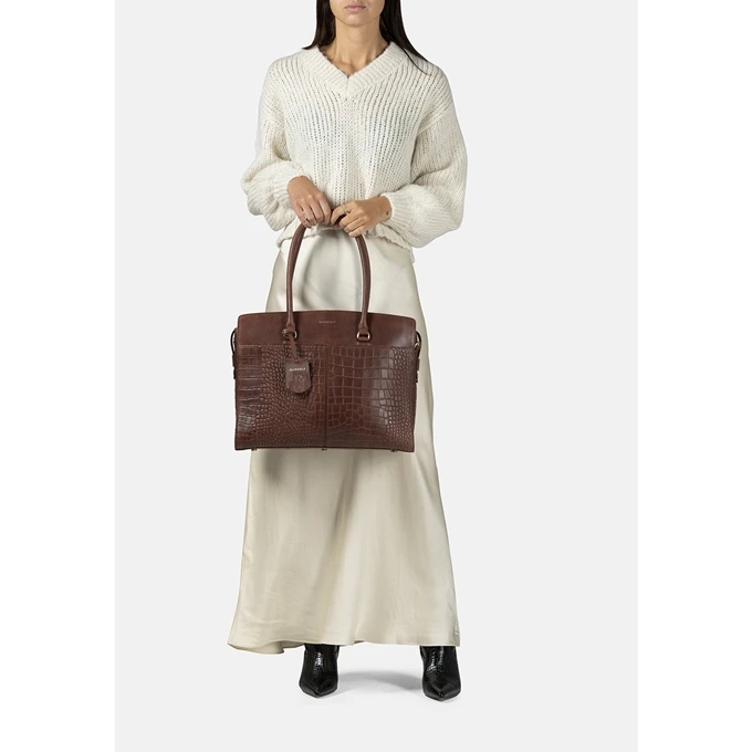 Burkely Cool Colbie Workbag 15,6" Brown 4 Burkely Cool Colbie Workbag 15,6" Brown - Afbeelding 2