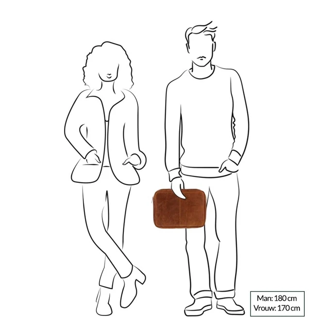 Plevier Urban Laptop Sleeve 12" Black 4 Plevier Urban Laptop Sleeve 12" Black - Afbeelding 2