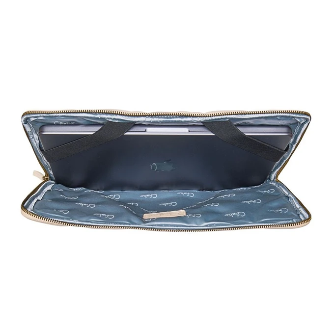 Chabo Milano Padded Laptop Sleeve 15-16" Off-white 5 Chabo Milano Padded Laptop Sleeve 15-16" Off-white - Afbeelding 3