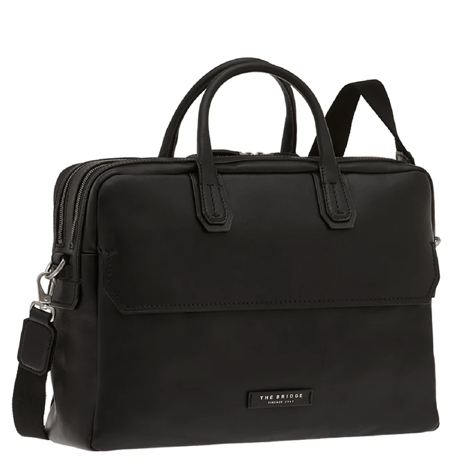 The Bridge Williamsburg Briefcase L Black 3 The Bridge Williamsburg Briefcase L Black