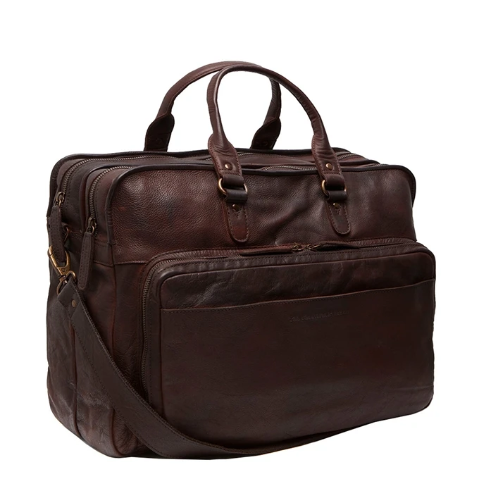 The Chesterfield Brand Rimini Laptoptas Bruin 3 The Chesterfield Brand Rimini Laptoptas Bruin