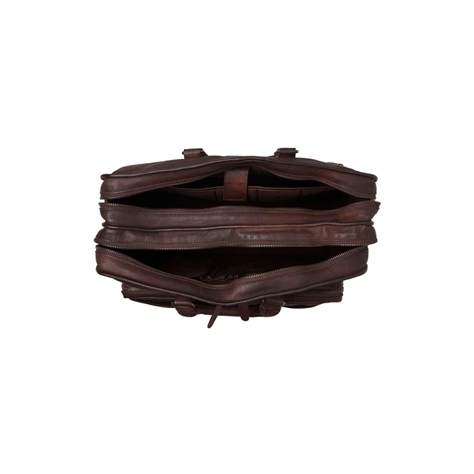 The Chesterfield Brand Rimini Laptoptas Bruin 6 The Chesterfield Brand Rimini Laptoptas Bruin - Afbeelding 4