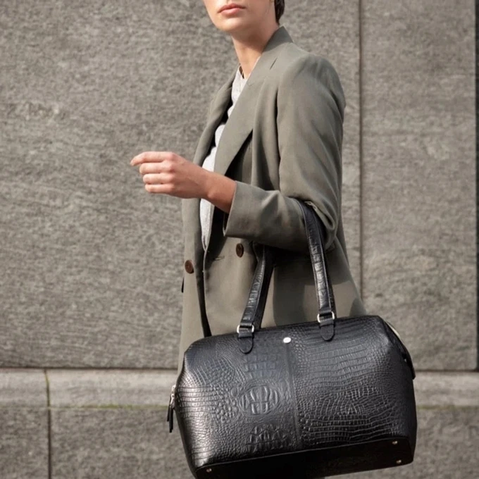 FMME. Christy 15.6 Croco Black 4 FMME. Christy 15.6 Croco Black - Afbeelding 2