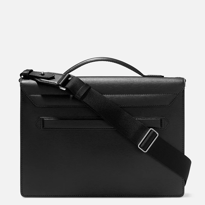 Montblanc Meisterstück 4810 Small Briefcase Black 6 Montblanc Meisterstück 4810 Small Briefcase Black - Afbeelding 4
