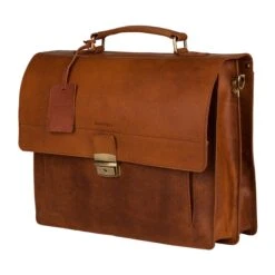 Burkely Scott Vintage Briefcase 2 Compartment Cognac 16 Burkely Scott Vintage Briefcase 2 Compartment Cognac -Reisopslagwinkel image 10742
