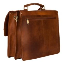 Burkely Scott Vintage Briefcase 2 Compartment Cognac 17 Burkely Scott Vintage Briefcase 2 Compartment Cognac -Reisopslagwinkel image 10743