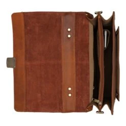 Burkely Scott Vintage Briefcase 2 Compartment Cognac 18 Burkely Scott Vintage Briefcase 2 Compartment Cognac -Reisopslagwinkel image 10744