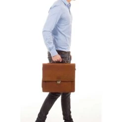 Burkely Scott Vintage Briefcase 2 Compartment Cognac 21 Burkely Scott Vintage Briefcase 2 Compartment Cognac -Reisopslagwinkel image 10747