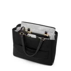 Tumi Voyageur Valetta Medium Tote Black/gold -Reisopslagwinkel image 10765