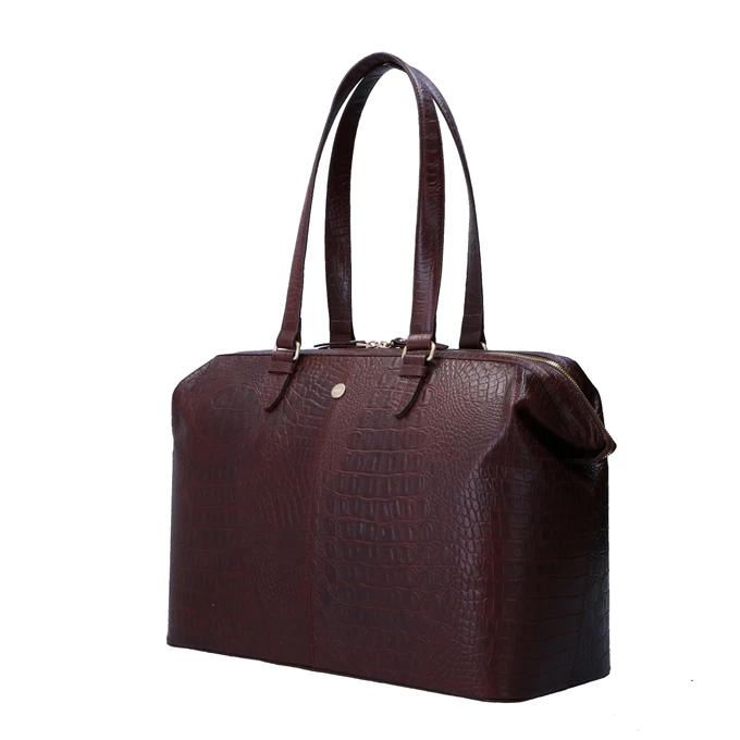 FMME. Christy 15.6 Croco Brown 6 FMME. Christy 15.6 Croco Brown - Afbeelding 4