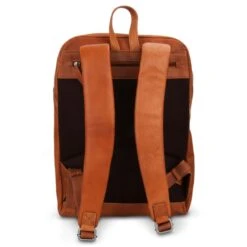 Plevier Amaril Laptoprugzak 15.6'' Cognac -Reisopslagwinkel image 10924