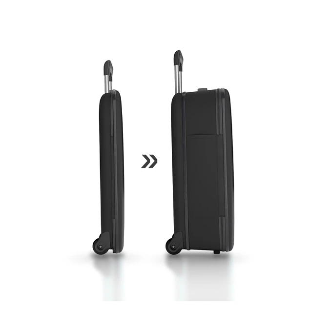 Rollink Flex Vega II Opvouwbare Handbagage Koffer Black 9 Rollink Flex Vega II Opvouwbare Handbagage Koffer Black - Afbeelding 7