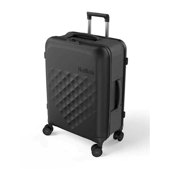 Rollink Vega 360 Opvouwbare Medium Koffer 4w Black 11 Rollink Vega 360 Opvouwbare Medium Koffer 4w Black - Afbeelding 9