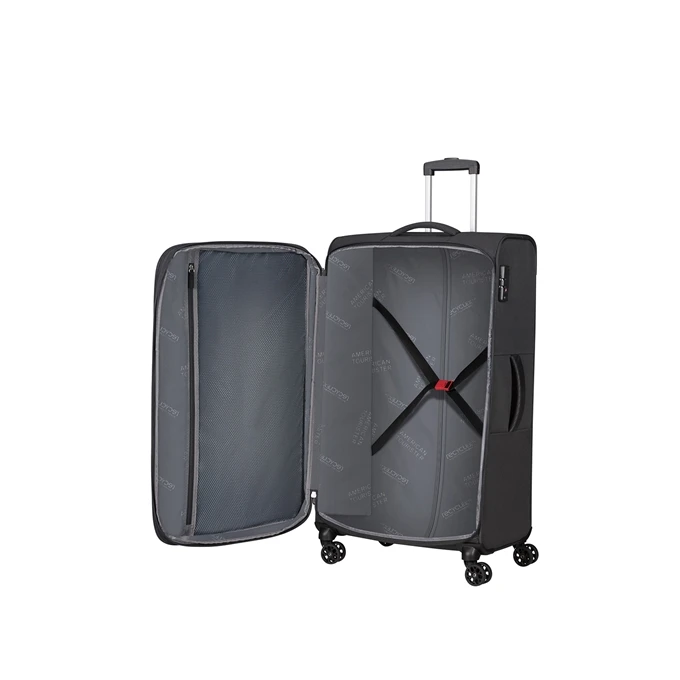 American Tourister Hyperspeed Spinner 80 TSA Exp Jet Black 11 American Tourister Hyperspeed Spinner 80 TSA Exp Jet Black - Afbeelding 9