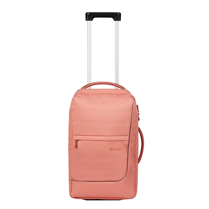 Satch Flow S Cabin Size Trolley Pure Coral 3 Satch Flow S Cabin Size Trolley Pure Coral