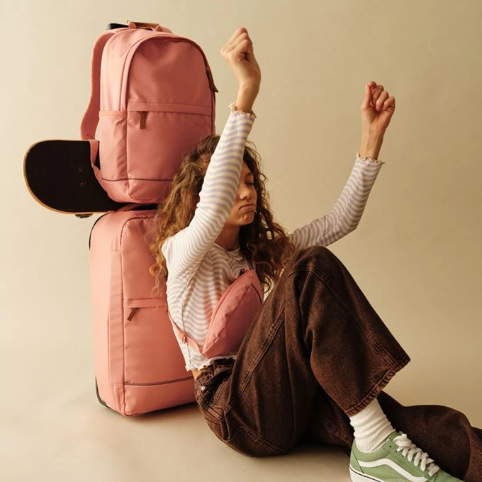 Satch Flow S Cabin Size Trolley Pure Coral 4 Satch Flow S Cabin Size Trolley Pure Coral - Afbeelding 2