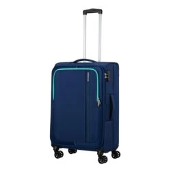 American Tourister Sea Seeker Spinner 68 Combat Navy -Reisopslagwinkel image 1465