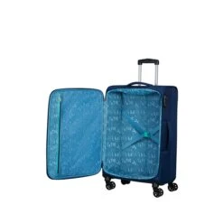 American Tourister Sea Seeker Spinner 68 Combat Navy -Reisopslagwinkel image 1469