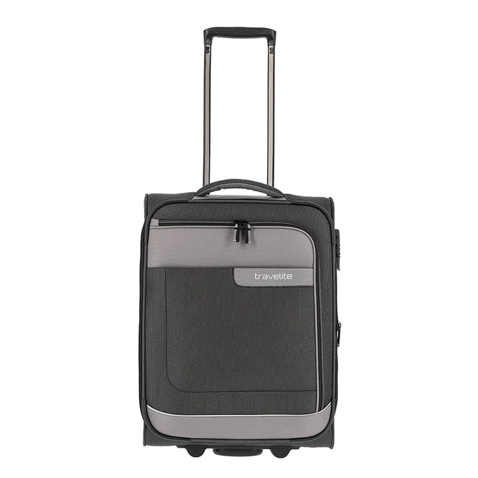 Travelite Viia 2 Wheel Trolley S Anthracite 3 Travelite Viia 2 Wheel Trolley S Anthracite
