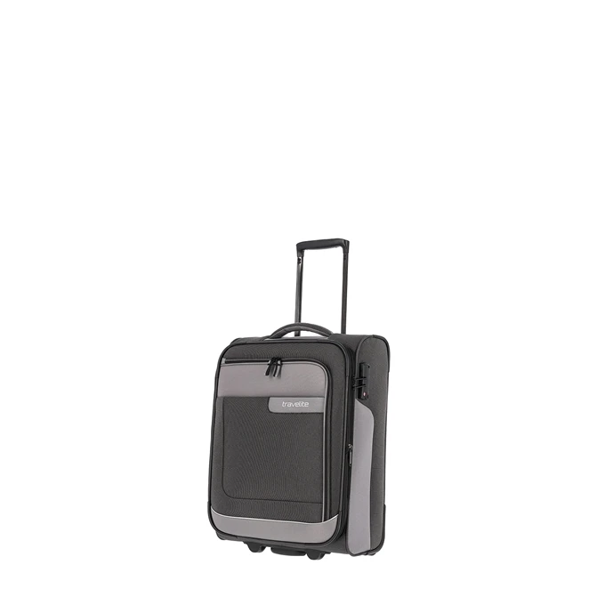 Travelite Viia 2 Wheel Trolley S Anthracite 4 Travelite Viia 2 Wheel Trolley S Anthracite - Afbeelding 2