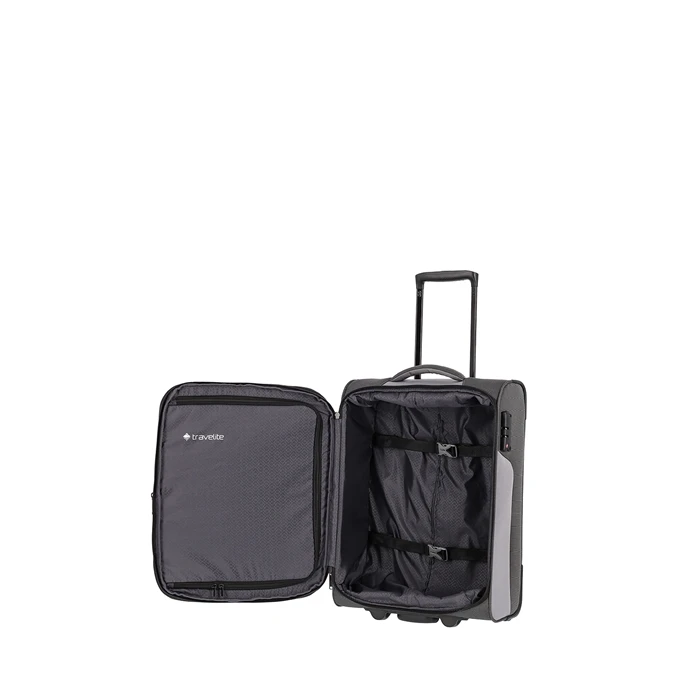 Travelite Viia 2 Wheel Trolley S Anthracite 8 Travelite Viia 2 Wheel Trolley S Anthracite - Afbeelding 6
