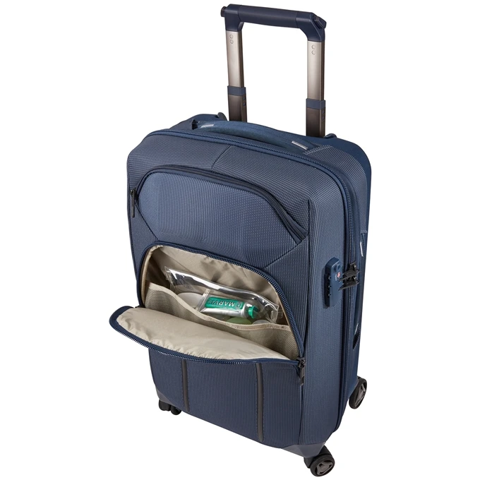 Thule Crossover 2 Expandable Carry-on Spinner Dress Blue 13 Thule Crossover 2 Expandable Carry-on Spinner Dress Blue - Afbeelding 11