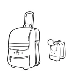 Reisenthel Kids Trolley XS Cats And Dogs Mint -Reisopslagwinkel image 1868