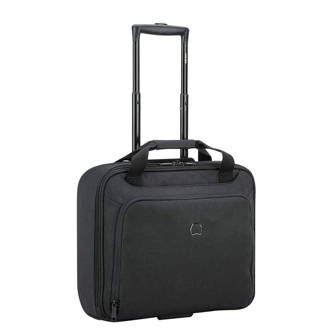 Delsey Esplanade One Compartment Trolley Boardcase 15.6" Deep Black 5 Delsey Esplanade One Compartment Trolley Boardcase 15.6" Deep Black - Afbeelding 3