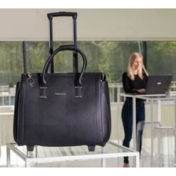 Olivia Lauren College Business Trolley Zwart 9 Olivia Lauren College Business Trolley Zwart -Reisopslagwinkel image 2007