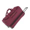 Travelite Basics Wheeled Duffle 70 Expandable Dark Red 1 Travelite Basics Wheeled Duffle 70 Expandable Dark Red -Reisopslagwinkel image 2085