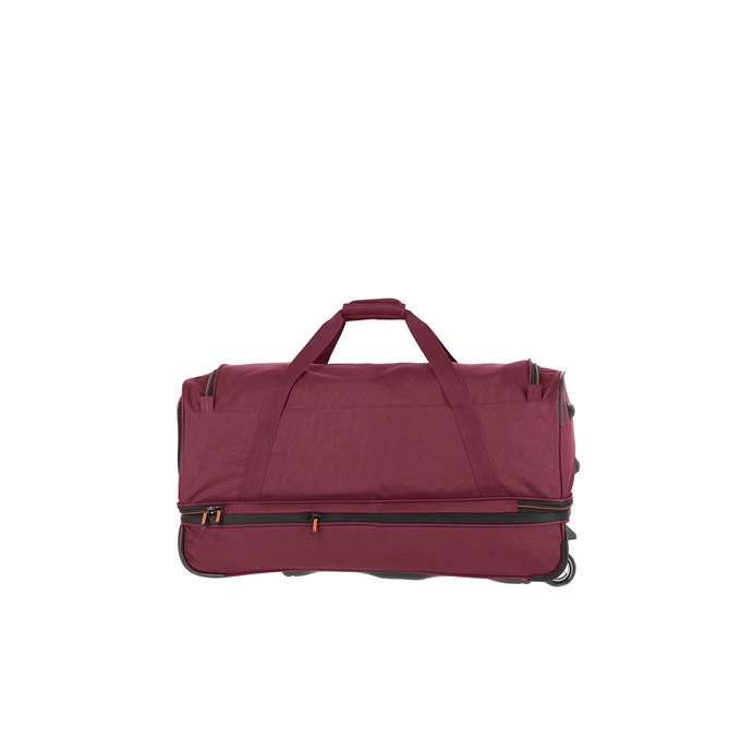 Travelite Basics Wheeled Duffle 70 Expandable Dark Red 4 Travelite Basics Wheeled Duffle 70 Expandable Dark Red - Afbeelding 2